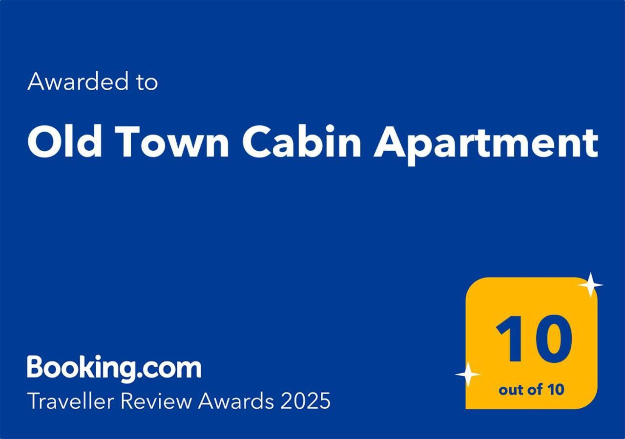 Old Town Cabin Apartment Záhřeb Exteriér fotografie